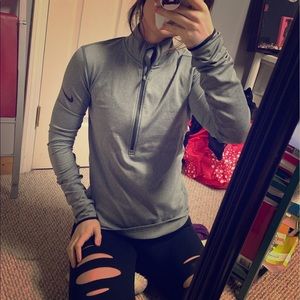 Nike athletic quarter zip